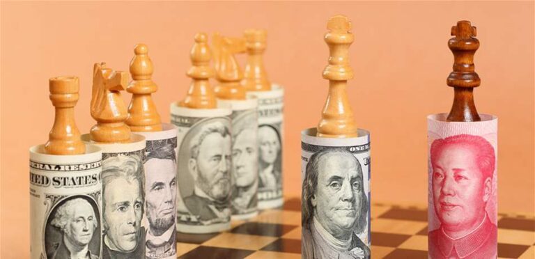 مشاركة في برنامج بلا قيود على إذاعة سبوتنك (الحرب التجارية الأمريكية الصينية)