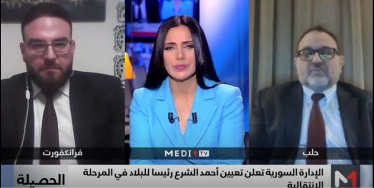 تنصيب الشرع كرئيس لسورية